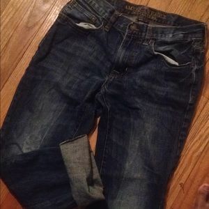 American Eagle slim straight jeans